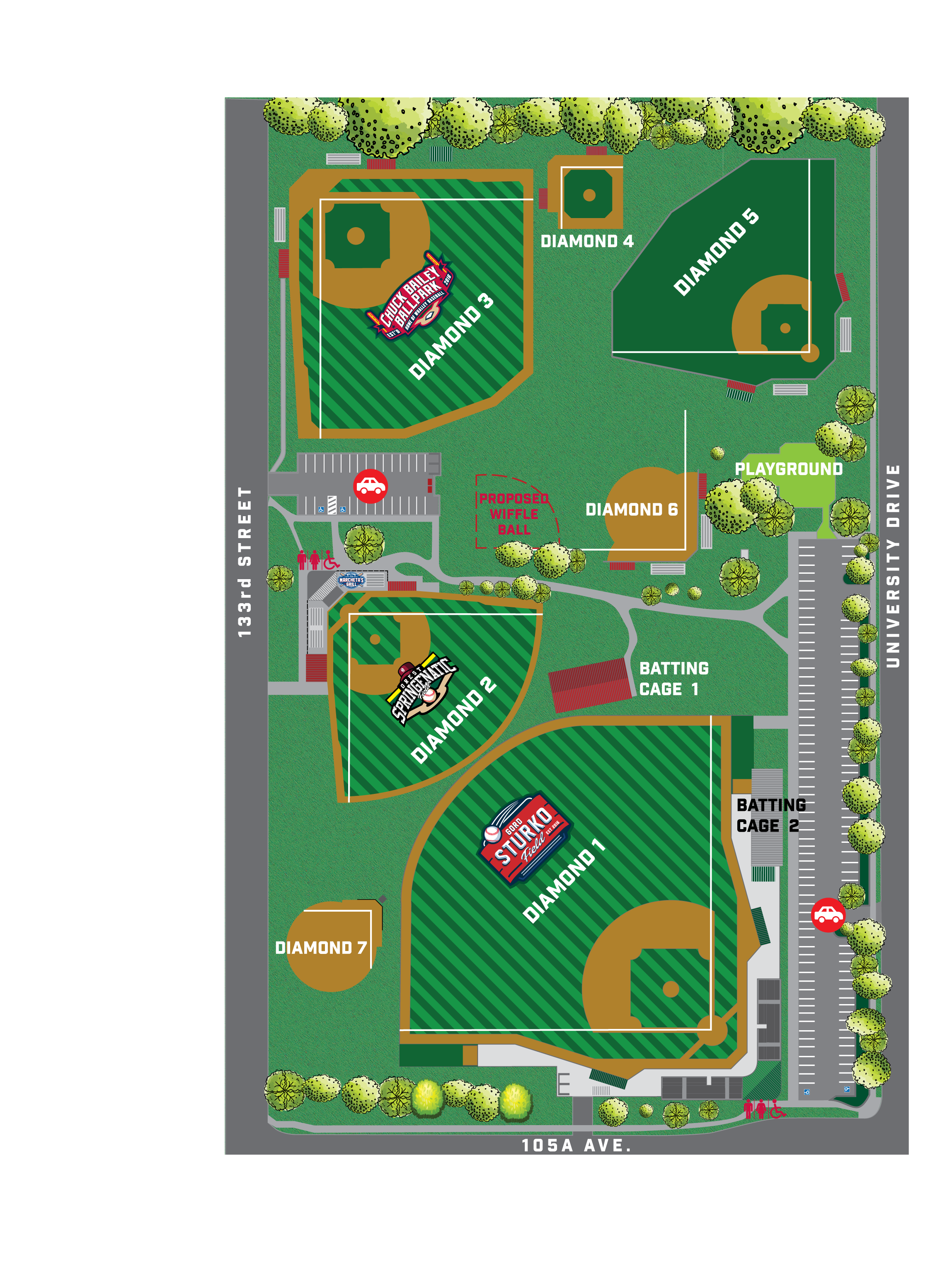 baseball park image