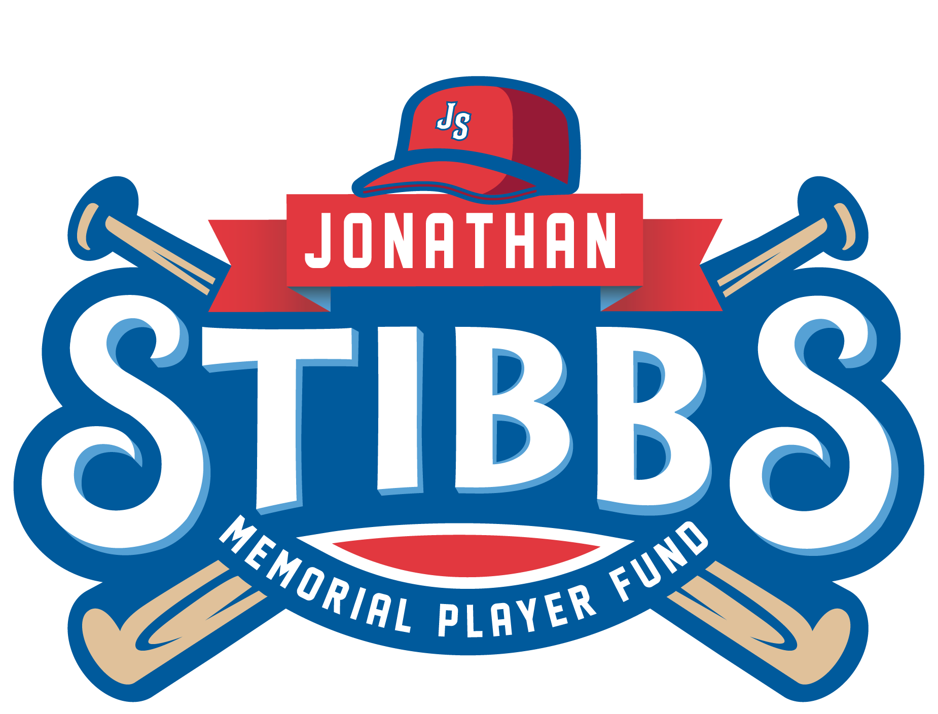 logo for a fund for baseball players in surrey